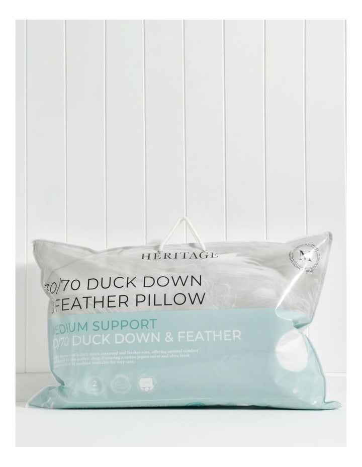 30/70 Duck Down and Feather Pillow