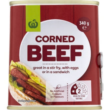 Woolworths Beef Corned 340g