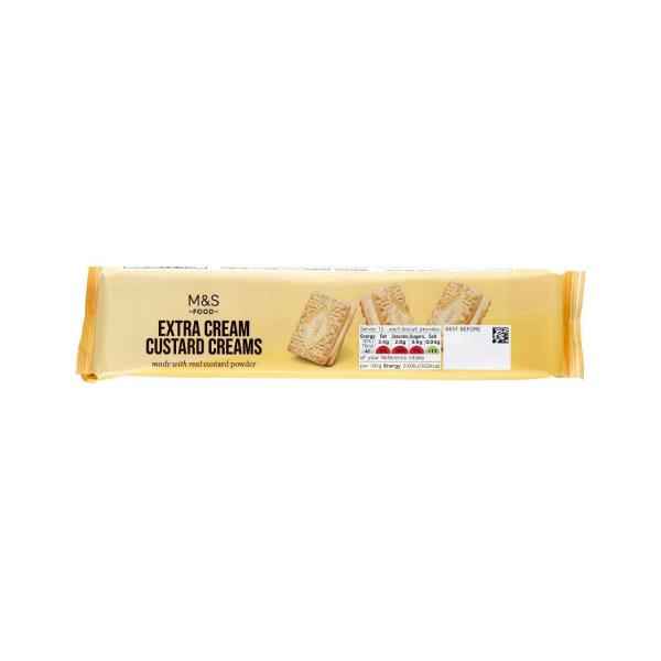 EXTRA CREAM CUSTARD CREAMS 165G