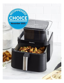 Bistro Air Fryer with See-Through Lid 6.5L - PFAS-free ceramic non-stick