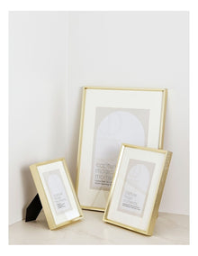 Aluminium Photo Frame A3/A4 in Gold