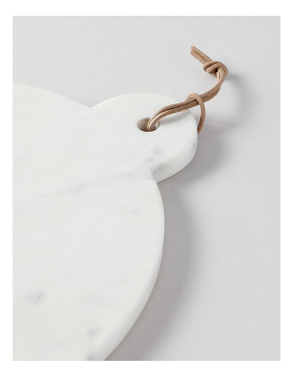 Avery Round Paddle with Fleur-de-lys 35.5x30.5cm