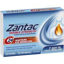 Zantac Double Strength Ranitidine 300mg Tablets 7 pack