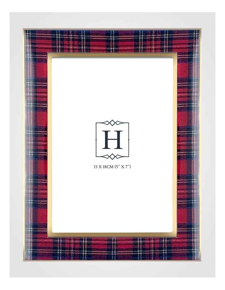 Tartan Photo Frame 13x18cm