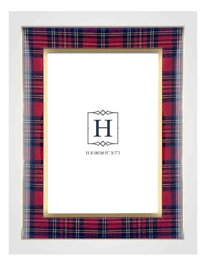 Tartan Photo Frame 13x18cm