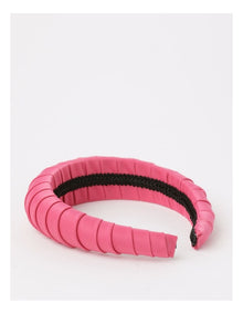 Padded Headband in Hot Pink