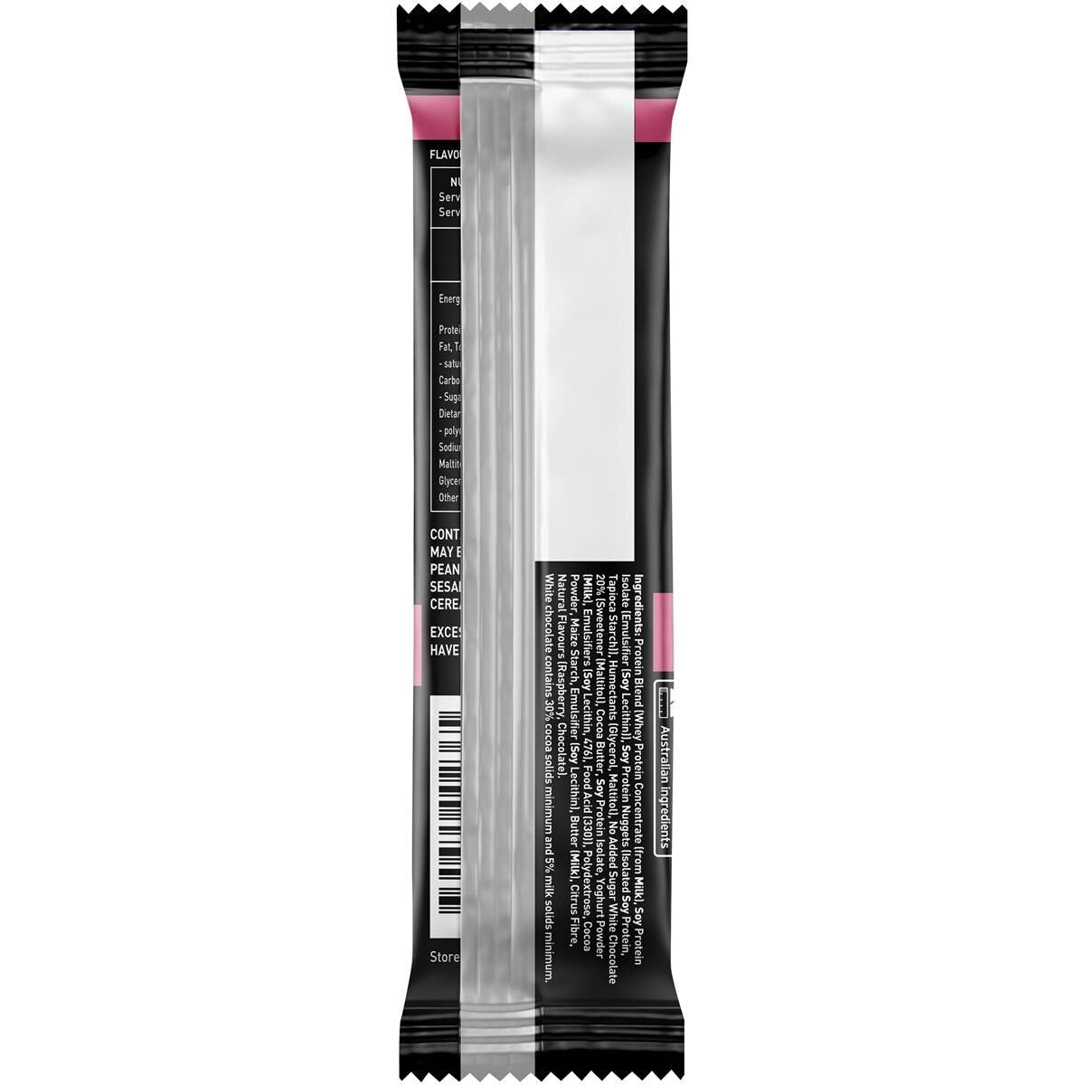 Bar Counter White Chocolate Raspberry High Protein Bar 40g