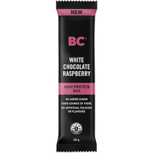 BC Snacks White Chocolate Raspberry High Protein Bar 40g