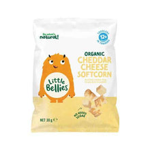 LITTLE BELLIES ORGANIC CHEDDAR CHEESE SOFTCORN 30G