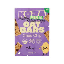 KOJA MINIS OAT BARS CHOCOLATE CHIP 120G