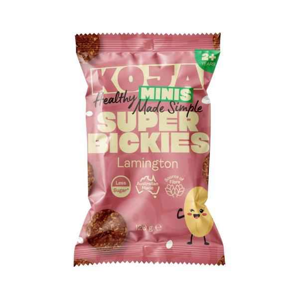 KOJA MINIS SUPER BICKIES LAMINGTON 120G