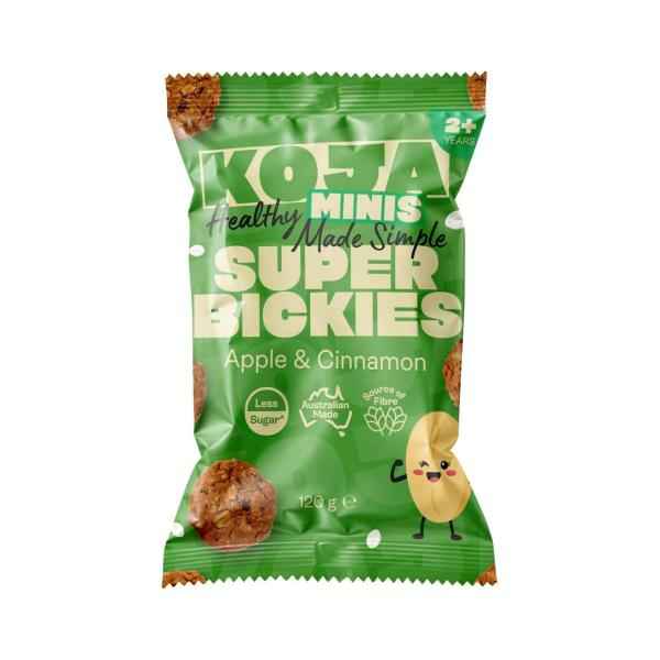 KOJA MINIS SUPER BICKIES APPLE CINNAMON 120G