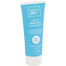 Ethical Zinc SPF 50+ Natural Clear Zinc Sunscreen 100g