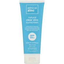 Ethical Zinc SPF 50+ Natural Clear Zinc Sunscreen 100g
