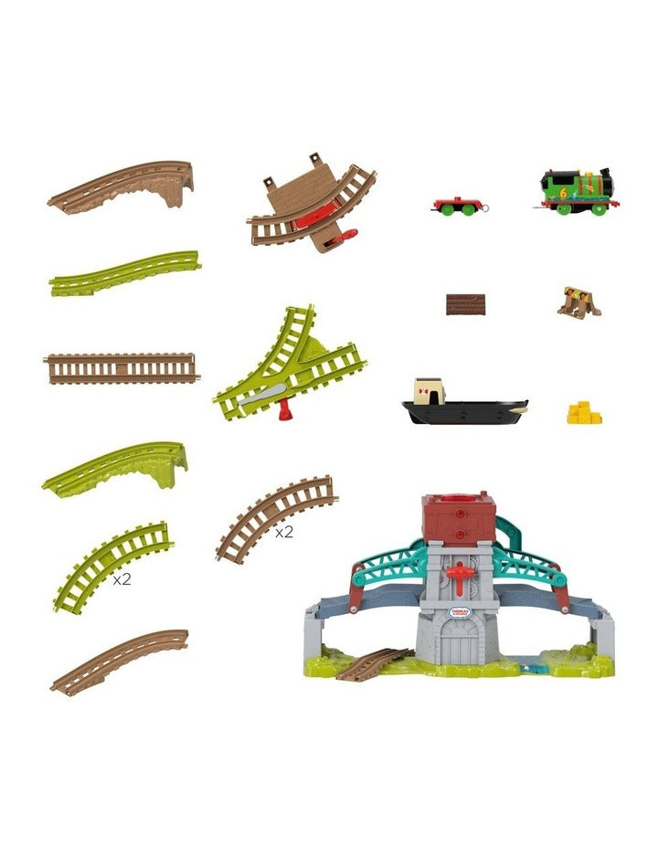 Talking Bulstrode & Which-Way Bridge Toy Train Set