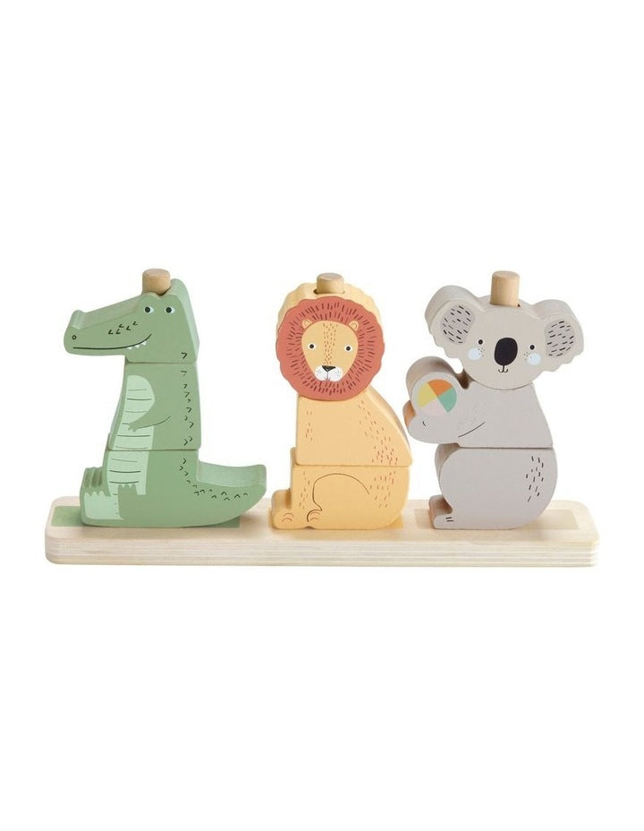 Wooden Stack & Sort Animals