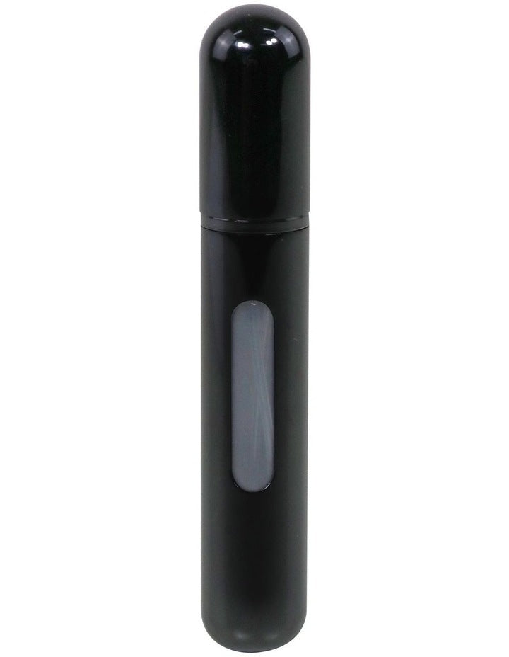 Large Metallic Perfume Atomiser in Black