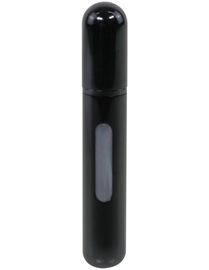 Large Metallic Perfume Atomiser in Black
