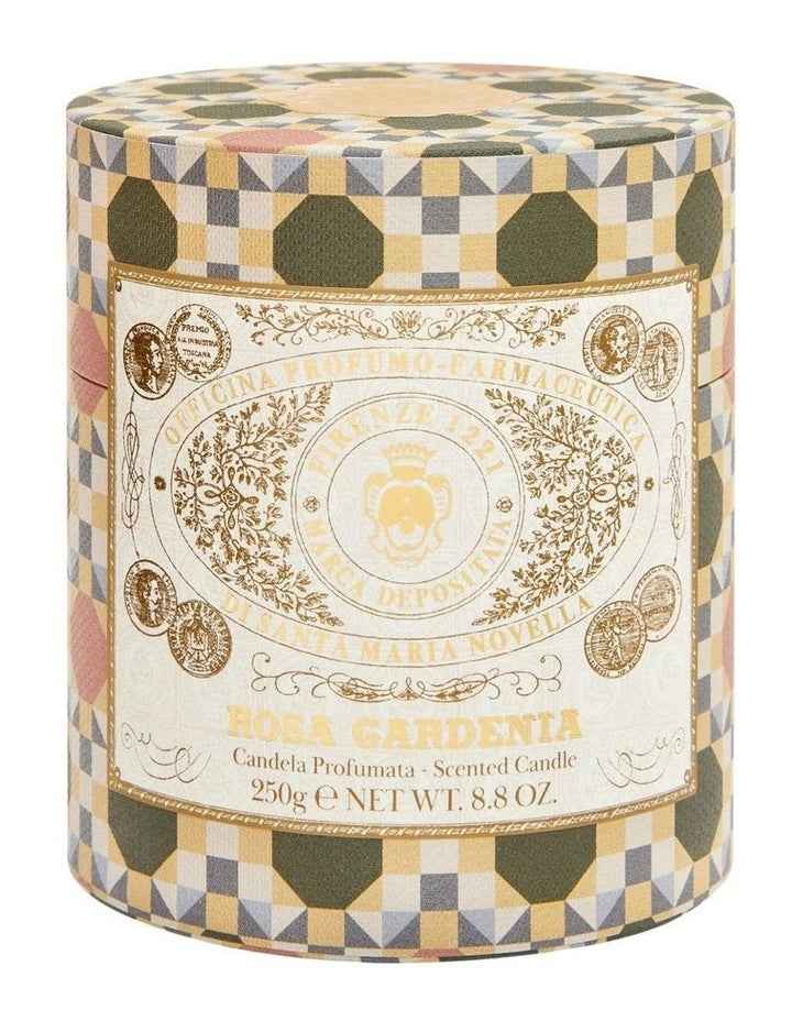 Rosa Gardenia Scented Candle 250g