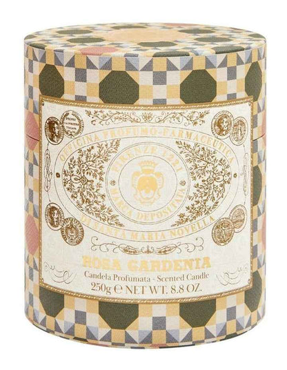 Rosa Gardenia Scented Candle 250g