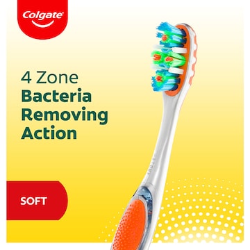 Colgate Toothbrush 360 Advanced Soft 4 pack