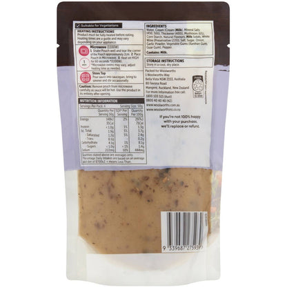Woolworths Mushroom Sauce 200g