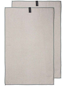Microfibre Waffle Kitchen Towels - 2 Pack