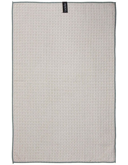 Mega Waffle Microfibre 2 Pack Kitchen Towel in Taupe