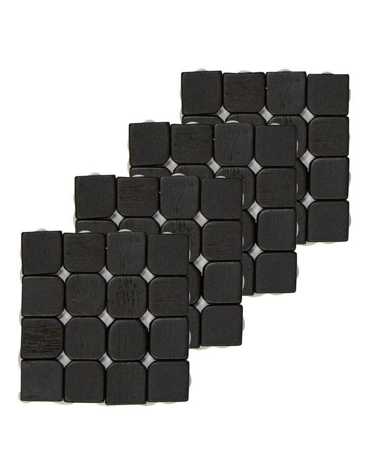 Alex Coaster 4 Pack in Black