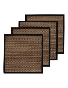 Rashida Placemat 4 Pack in Black