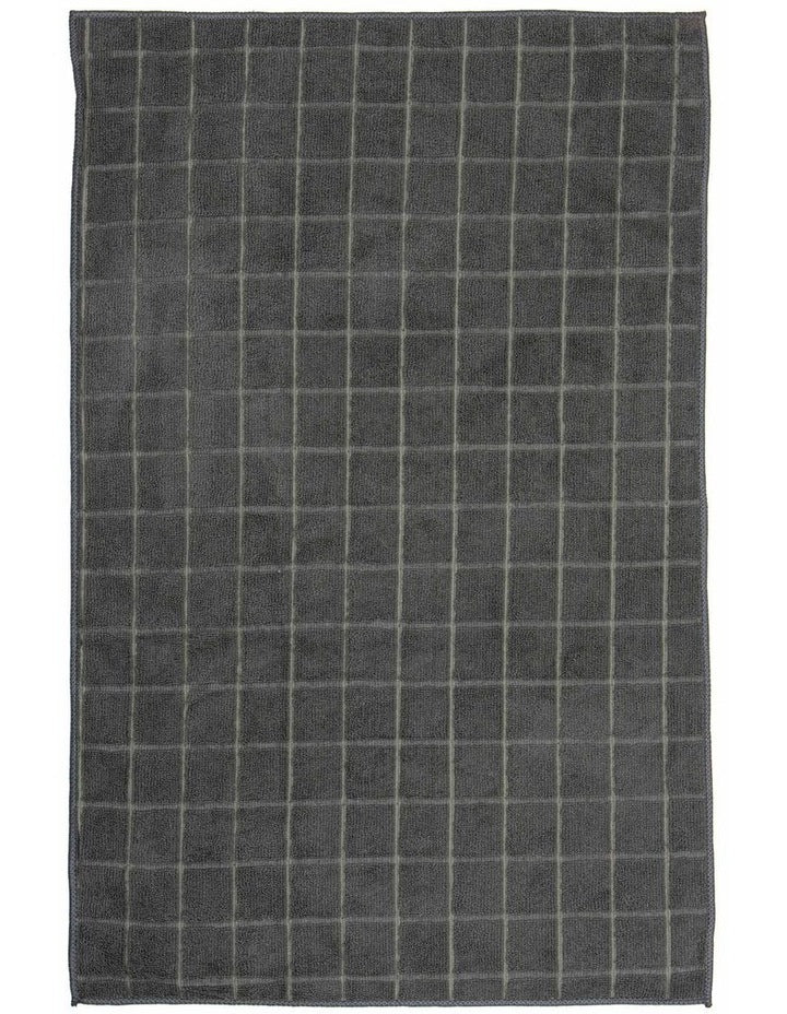Benton Microfibre 4 Pack Kitchen Towel in Charcoal
