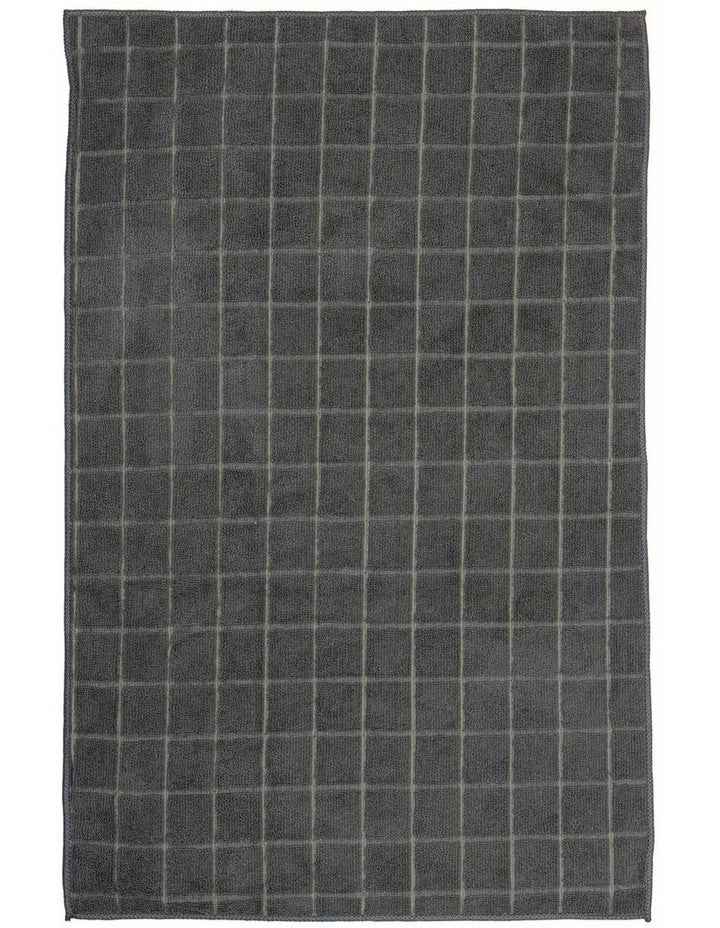 Benton Microfibre 4 Pack Kitchen Towel in Charcoal