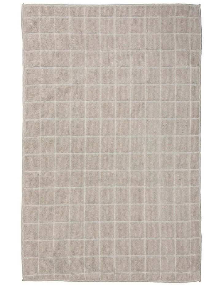 Benton Microfibre Kitchen Towel 4 Pack in Taupe