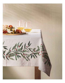 Christmas Garland Tablecloth 150x300cm in Multi