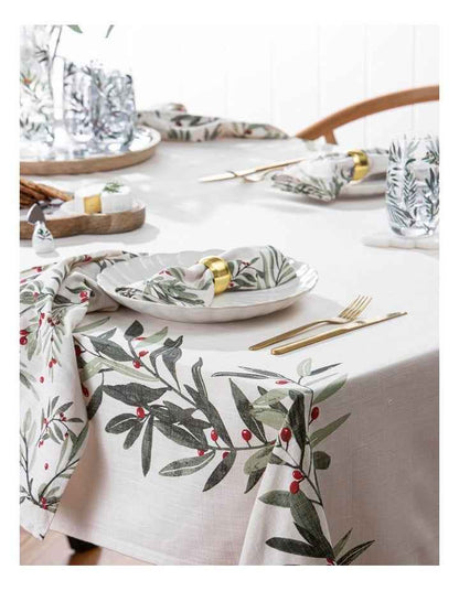 Christmas Garland Tablecloth 150x300cm in Multi