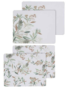 Rectangle Hardboard Australian Placemat 4 Pack in Multi