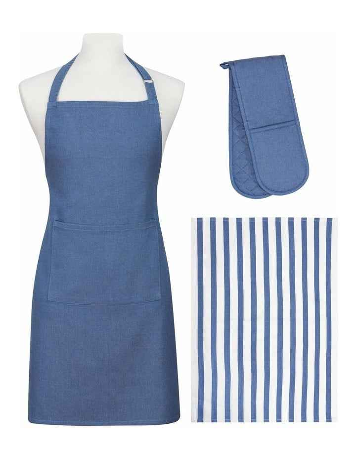 Raya Kitchen Accessories Set in Blue