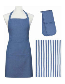 Raya Kitchen Accessories Set in Blue