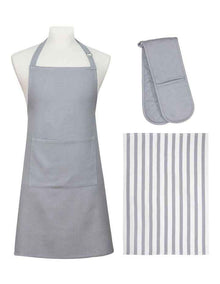 Raya Kitchen Accessories Set in Grey