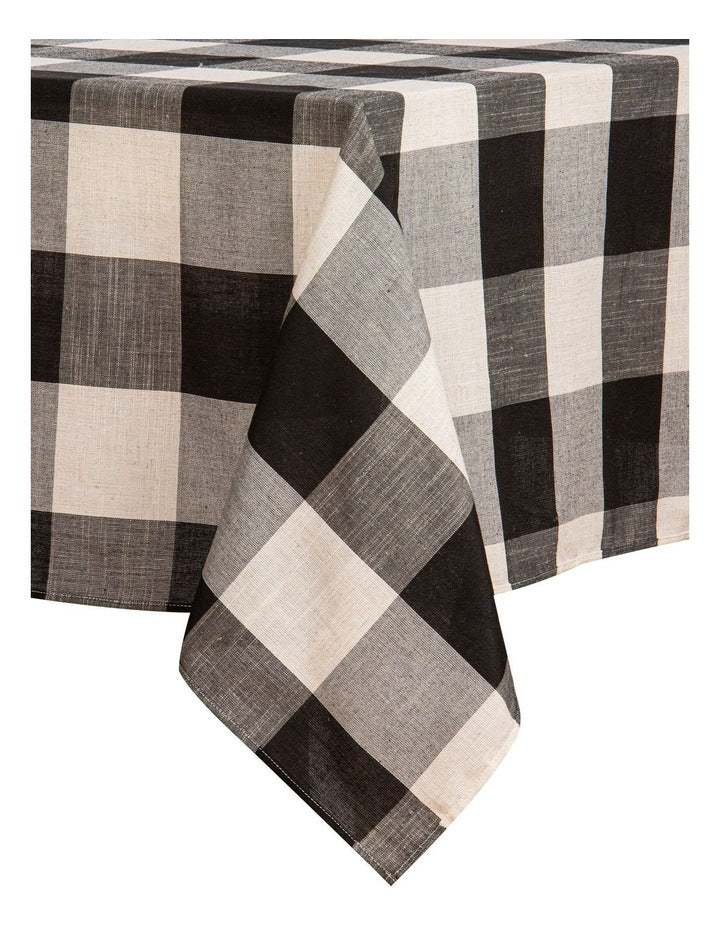 Orla Tablecloth 150x300 in Black