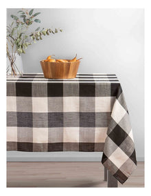 Orla Tablecloth 150x300 in Black