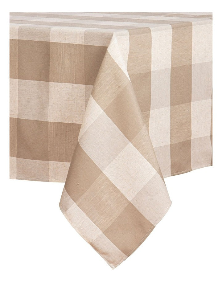 Orla Tablecloth 150x300 in Taupe