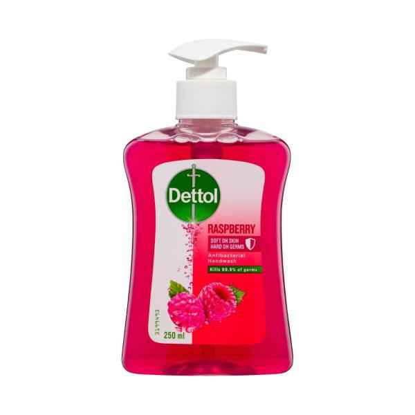DETTOL LIQUID HAND WASH RASPBERRY PUMP 250ML