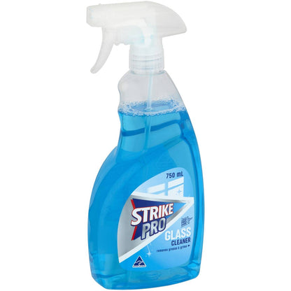 Strike Pro Glass Cleaner Spray Removes Grease & Grime 750ml