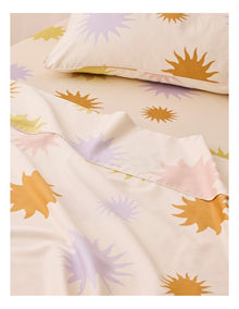 Eden Cotton Flat Sheet in Soli