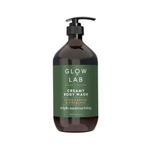 GLOW LAB BODY WASH CREAMY SALTED CARAMEL & PASTACHIO 900ML