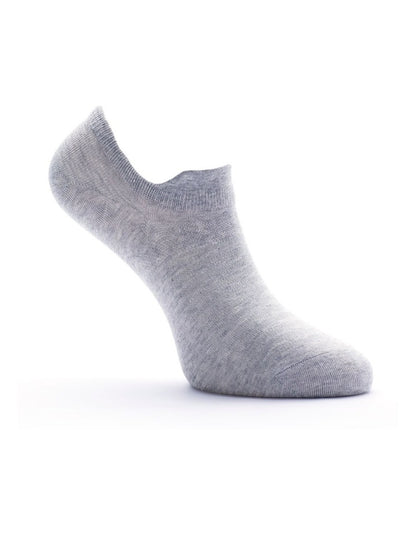 Textured Invisible Socks With Tab 3 Pack in Multi