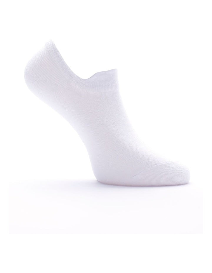 Textured Invisible Socks With Tab 3 Pack in Multi