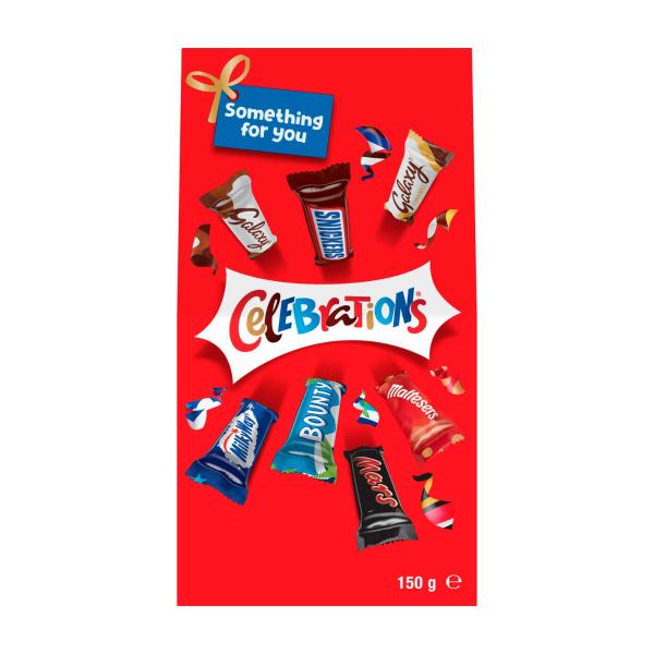 CELEBRATIONS MILK CHOCOLATE GIFT BAG 150G