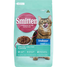 Smitten Indoor Dry Cat Food Chicken & Fish Flavour Adult 1kg